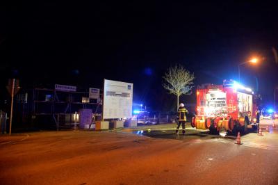 Schwaebisch Gmuend: Unbekannte zuenden Neubau fuer Fluechtlinge an